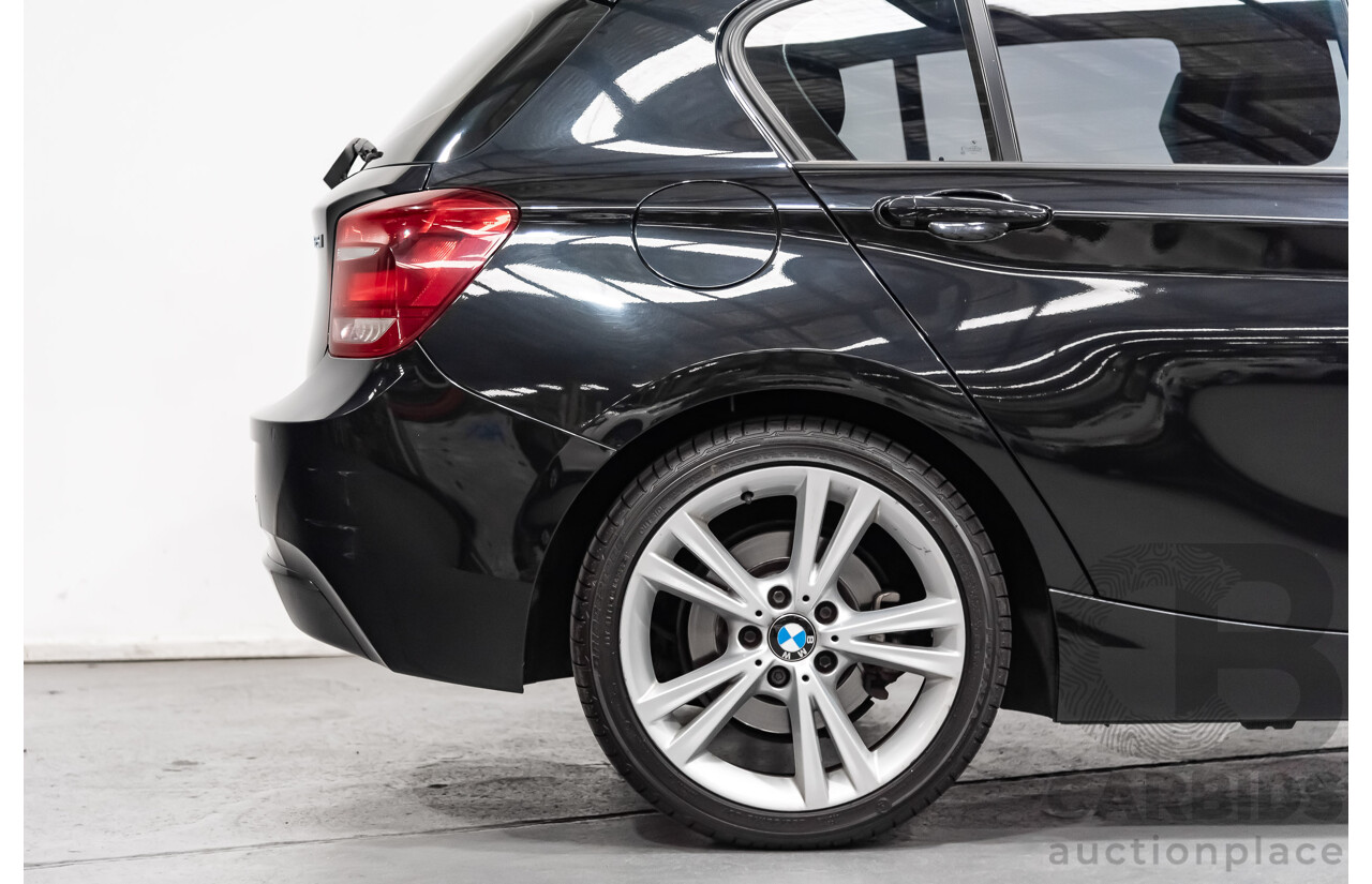 4/2014 Bmw 1 25i Sportline F20 MY14 5d Hatchback Black 2.0L