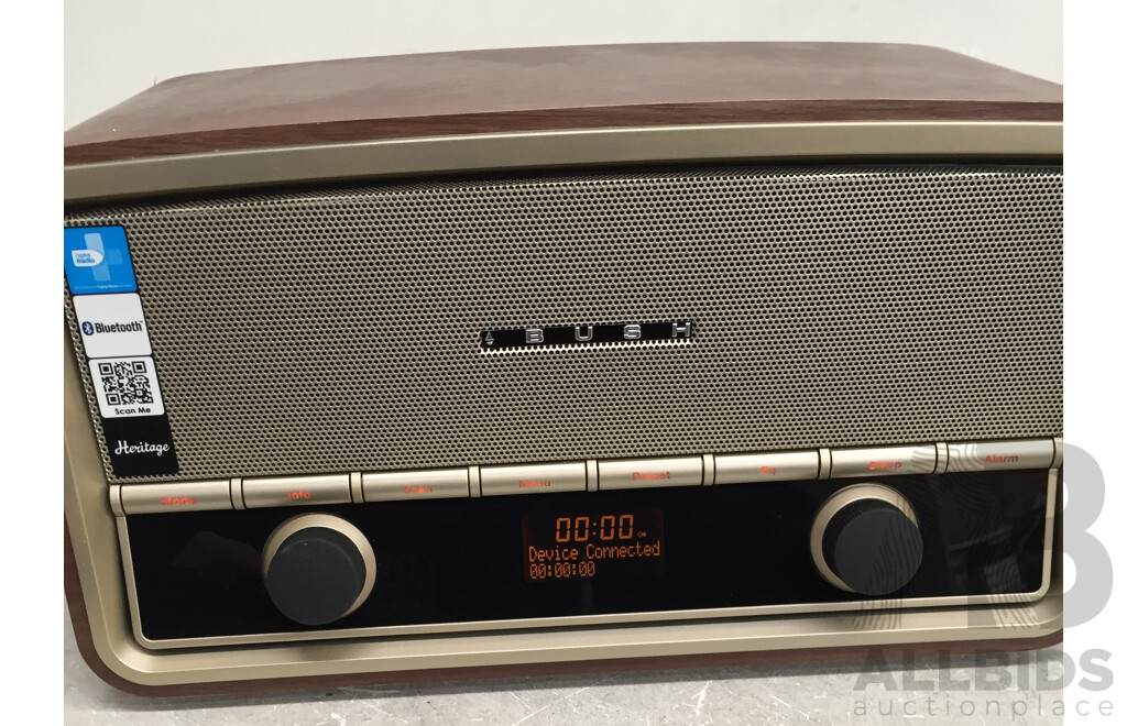 Bush Heritage Digital Radio & Bluetooth Audio System