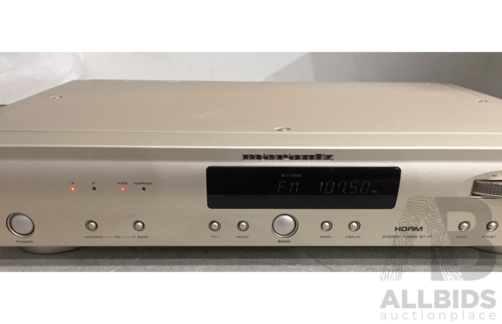 Marantz ST-17 AM/FM Stereo Tuner