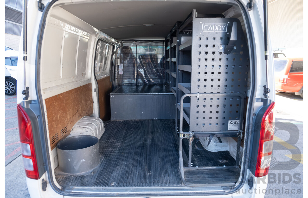 10/2009 Toyota Hiace LWB TRH201R MY07 Upgrade 4d Van White 2.7L