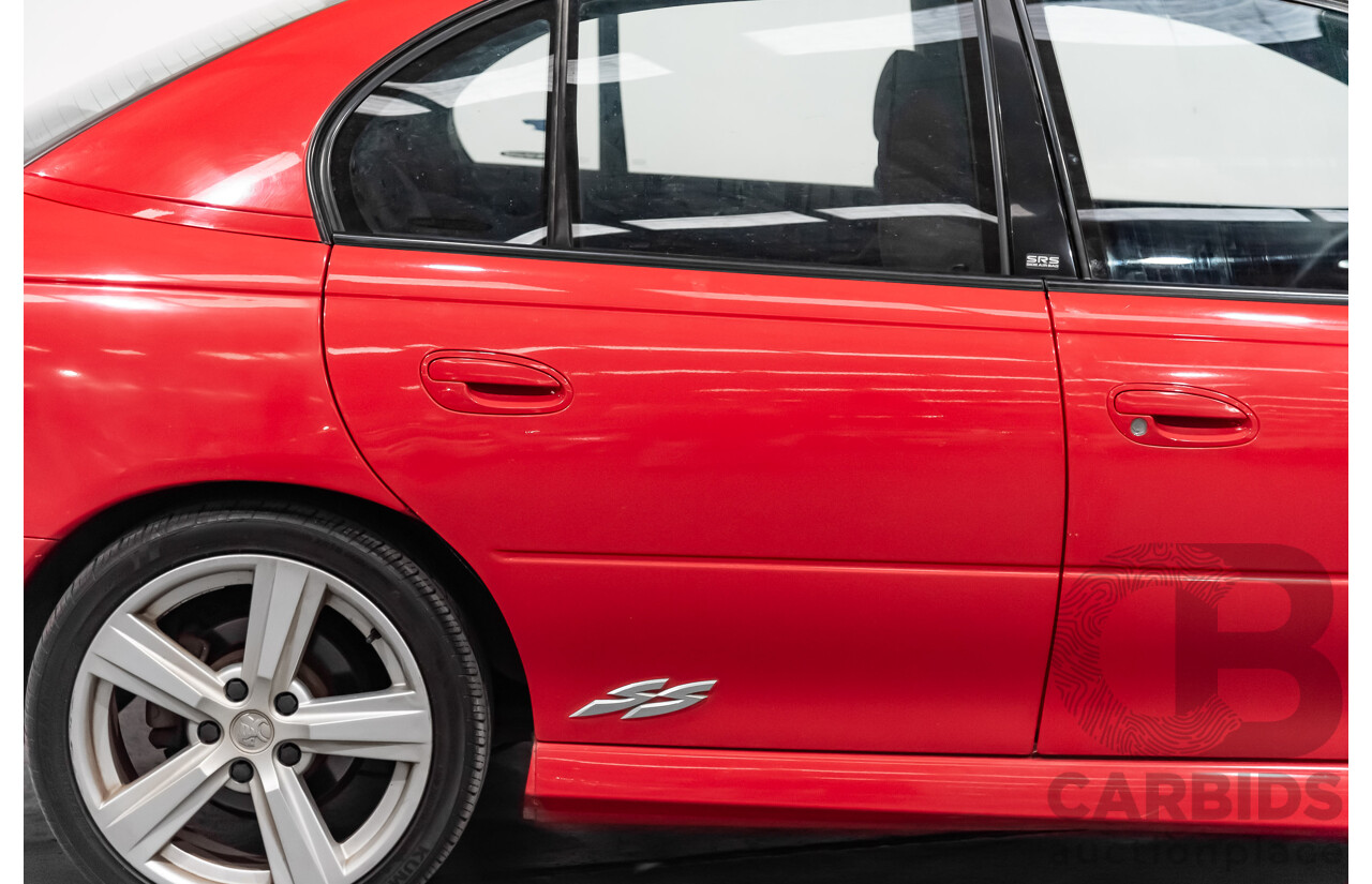 8/2004 Holden Commodore SS VZ 4d Sedan Red LS1 5.7L V8