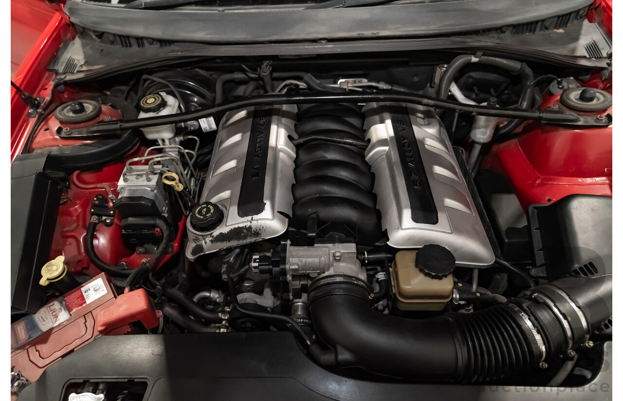 8/2004 Holden Commodore SS VZ 4d Sedan Red LS1 5.7L V8