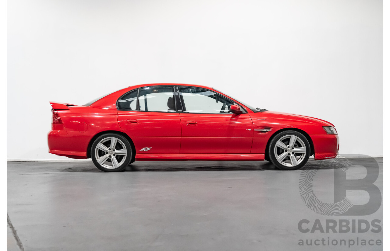 8/2004 Holden Commodore SS VZ 4d Sedan Red LS1 5.7L V8