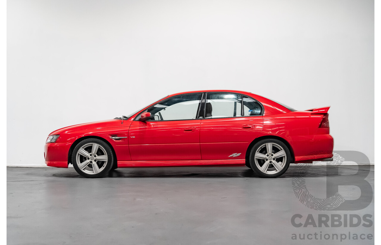 8/2004 Holden Commodore SS VZ 4d Sedan Red LS1 5.7L V8