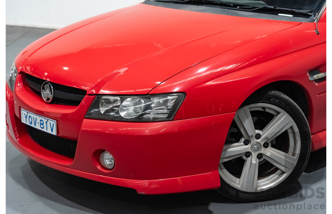 8/2004 Holden Commodore SS VZ 4d Sedan Red LS1 5.7L V8