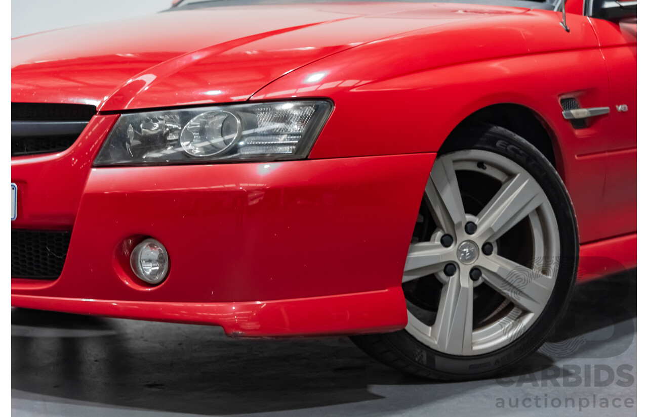 8/2004 Holden Commodore SS VZ 4d Sedan Red LS1 5.7L V8