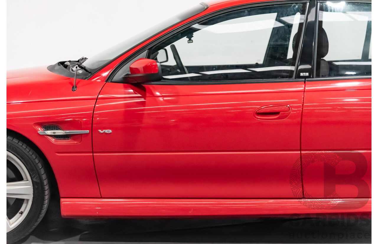8/2004 Holden Commodore SS VZ 4d Sedan Red LS1 5.7L V8