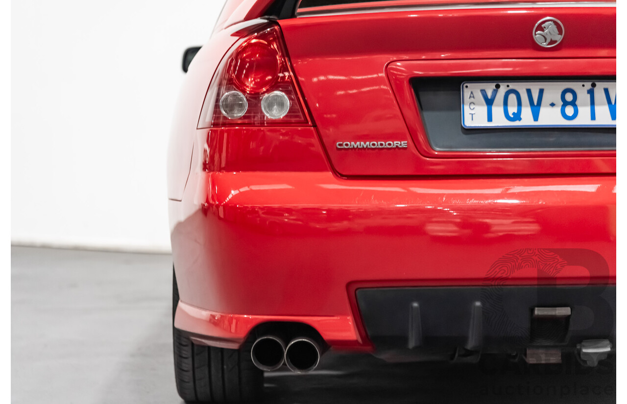 8/2004 Holden Commodore SS VZ 4d Sedan Red LS1 5.7L V8