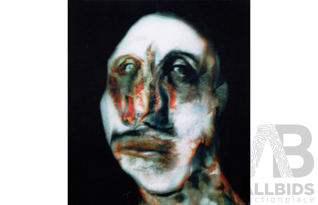 Gillian Mann (1939-2007), Perpetrator I 2003, Digital Print on Canvas, 45 x 40 cm