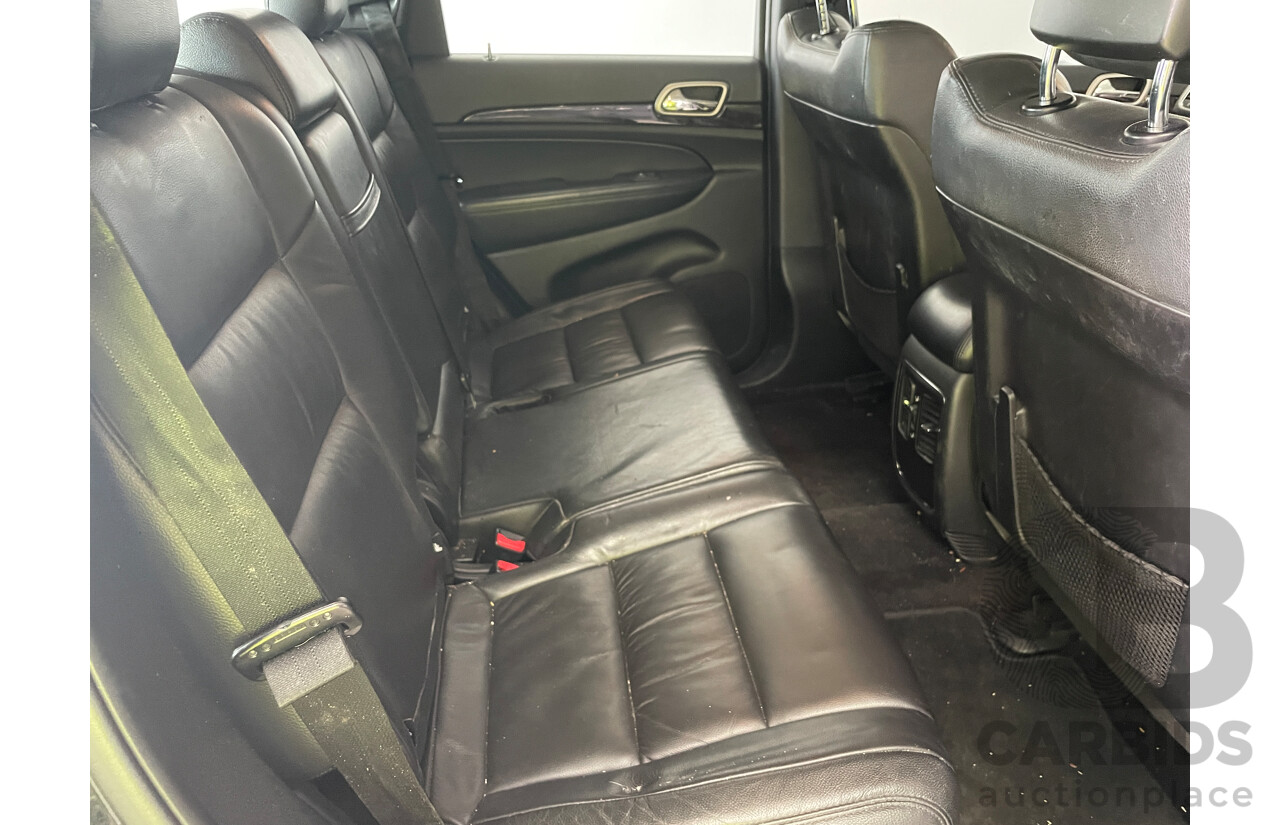 6/2012 Jeep Grand Cherokee Laredo (4x4) WK 4d Wagon Black 3.6L