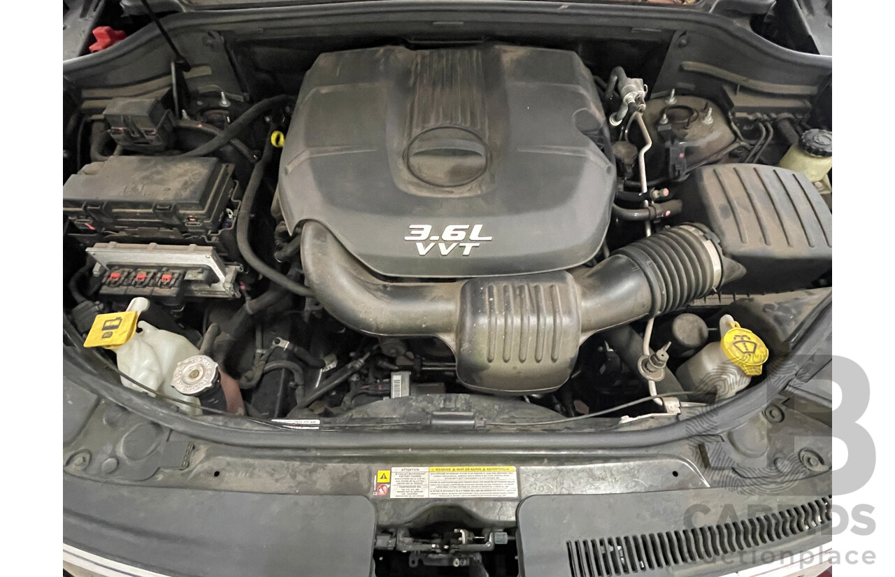 6/2012 Jeep Grand Cherokee Laredo (4x4) WK 4d Wagon Black 3.6L