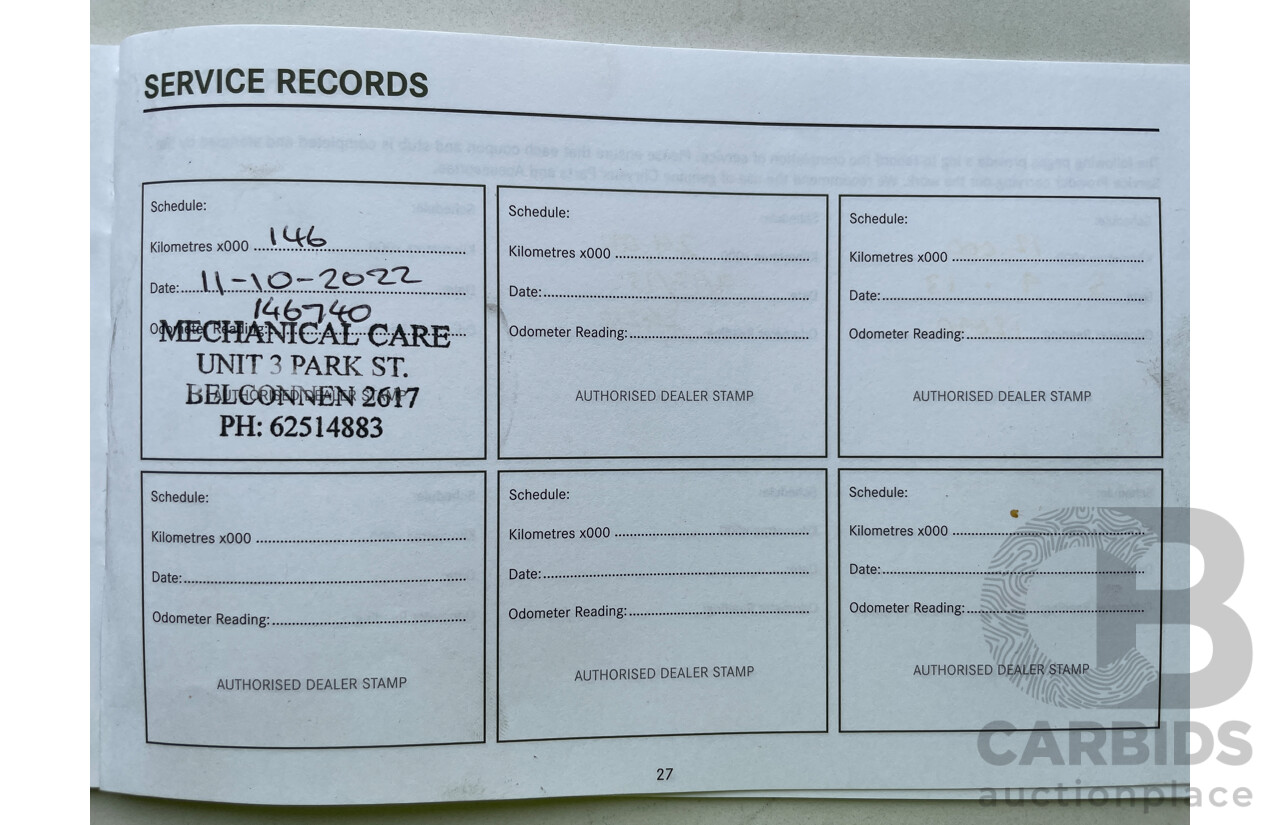 6/2012 Jeep Grand Cherokee Laredo (4x4) WK 4d Wagon Black 3.6L