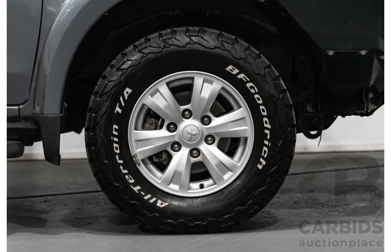 6/2018 Mitsubishi Triton GLX (4x4) MQ Dual C/Chas Grey 2.4L Turbo Diesel