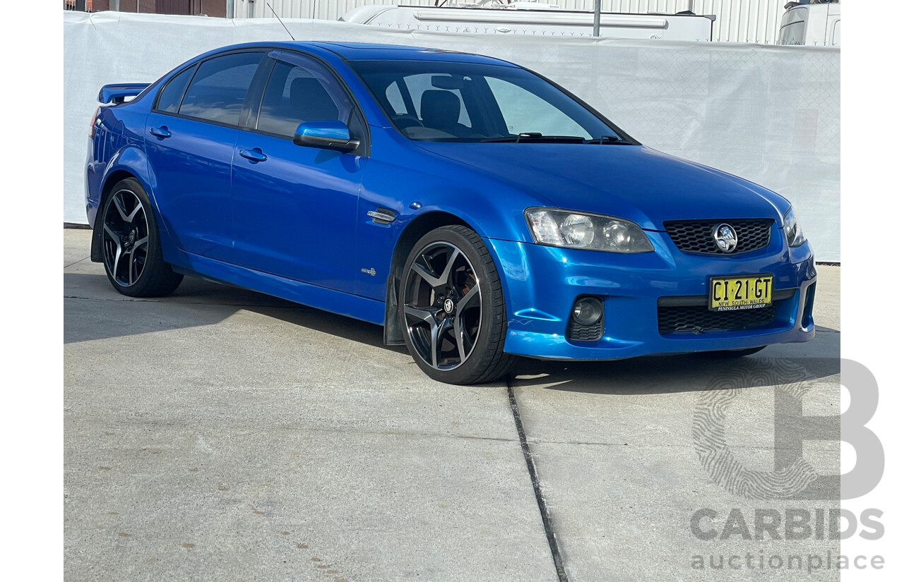 7/2011 Holden Commodore SV6 VE II 4d Sedan Blue 3.6L