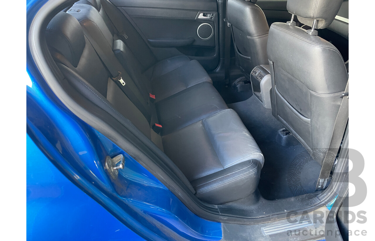 7/2011 Holden Commodore SV6 VE II 4d Sedan Blue 3.6L