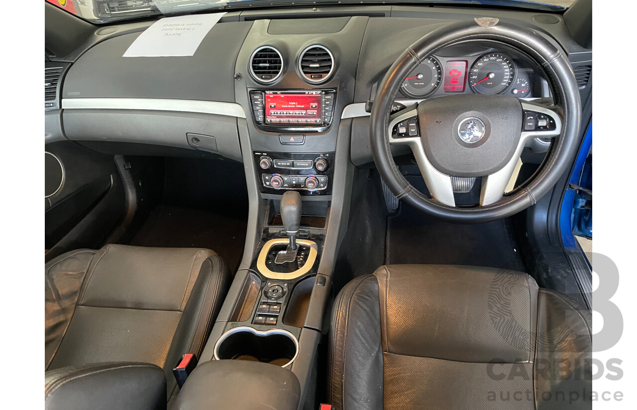 7/2011 Holden Commodore SV6 VE II 4d Sedan Blue 3.6L