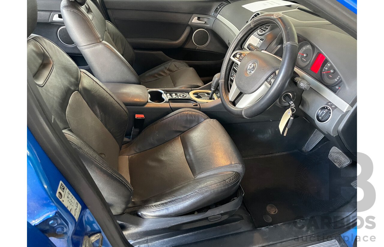 7/2011 Holden Commodore SV6 VE II 4d Sedan Blue 3.6L