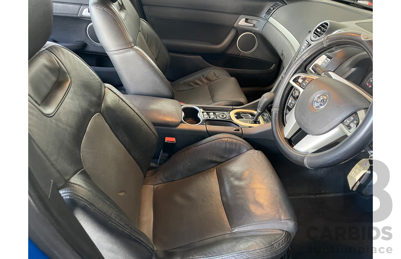 7/2011 Holden Commodore SV6 VE II 4d Sedan Blue 3.6L