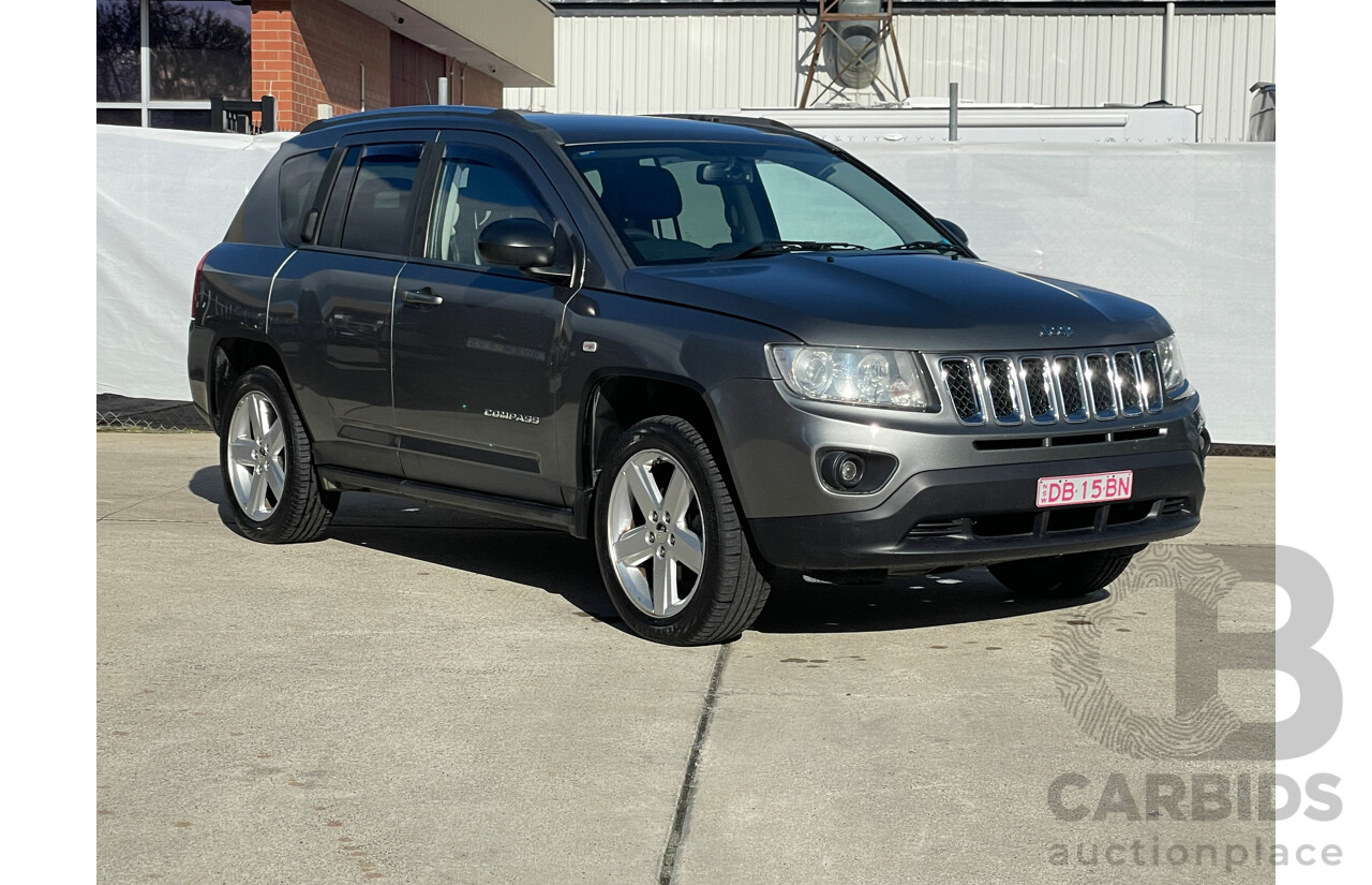 2/2013 Jeep Compass Limited (4x4) MK MY12 4d Wagon Grey 2.4L