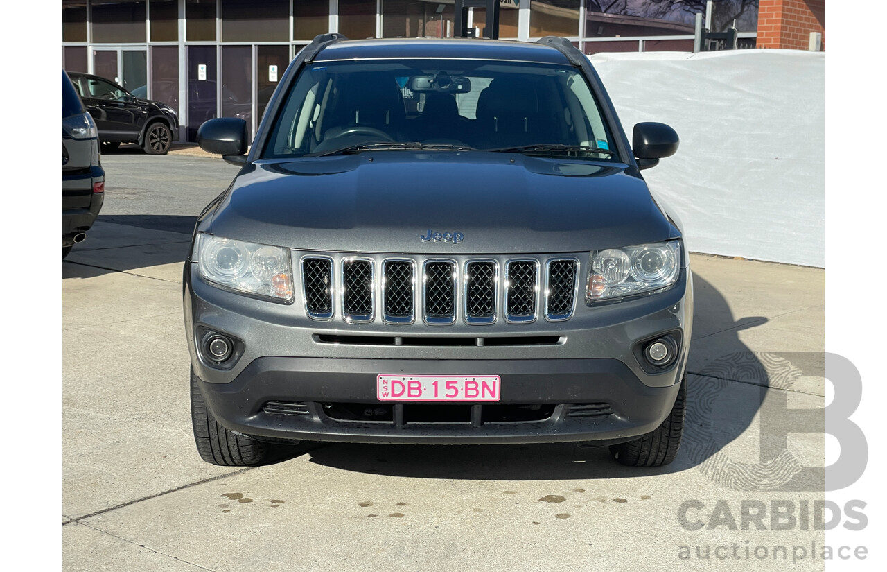 2/2013 Jeep Compass Limited (4x4) MK MY12 4d Wagon Grey 2.4L