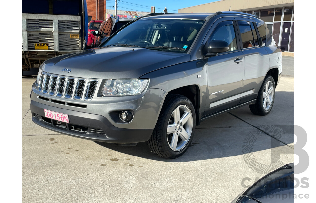 2/2013 Jeep Compass Limited (4x4) MK MY12 4d Wagon Grey 2.4L