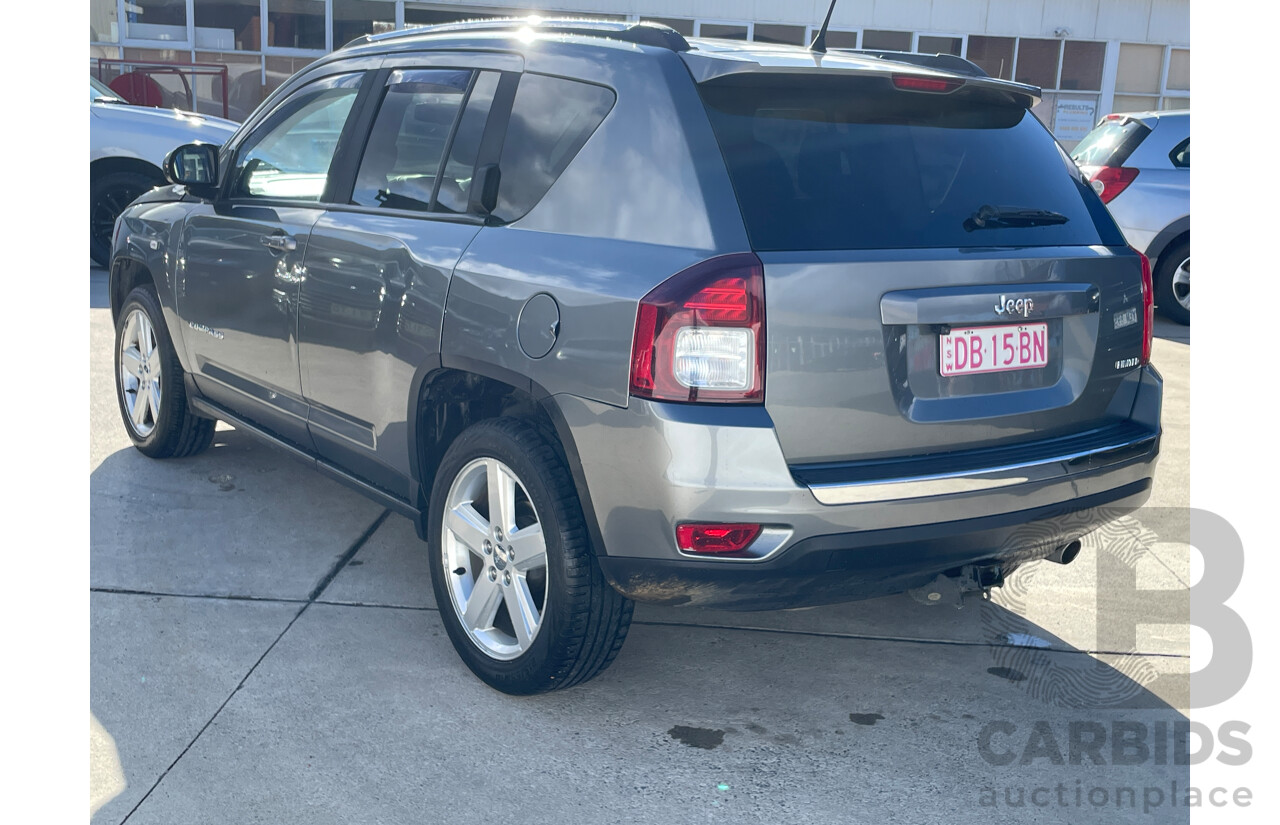 2/2013 Jeep Compass Limited (4x4) MK MY12 4d Wagon Grey 2.4L