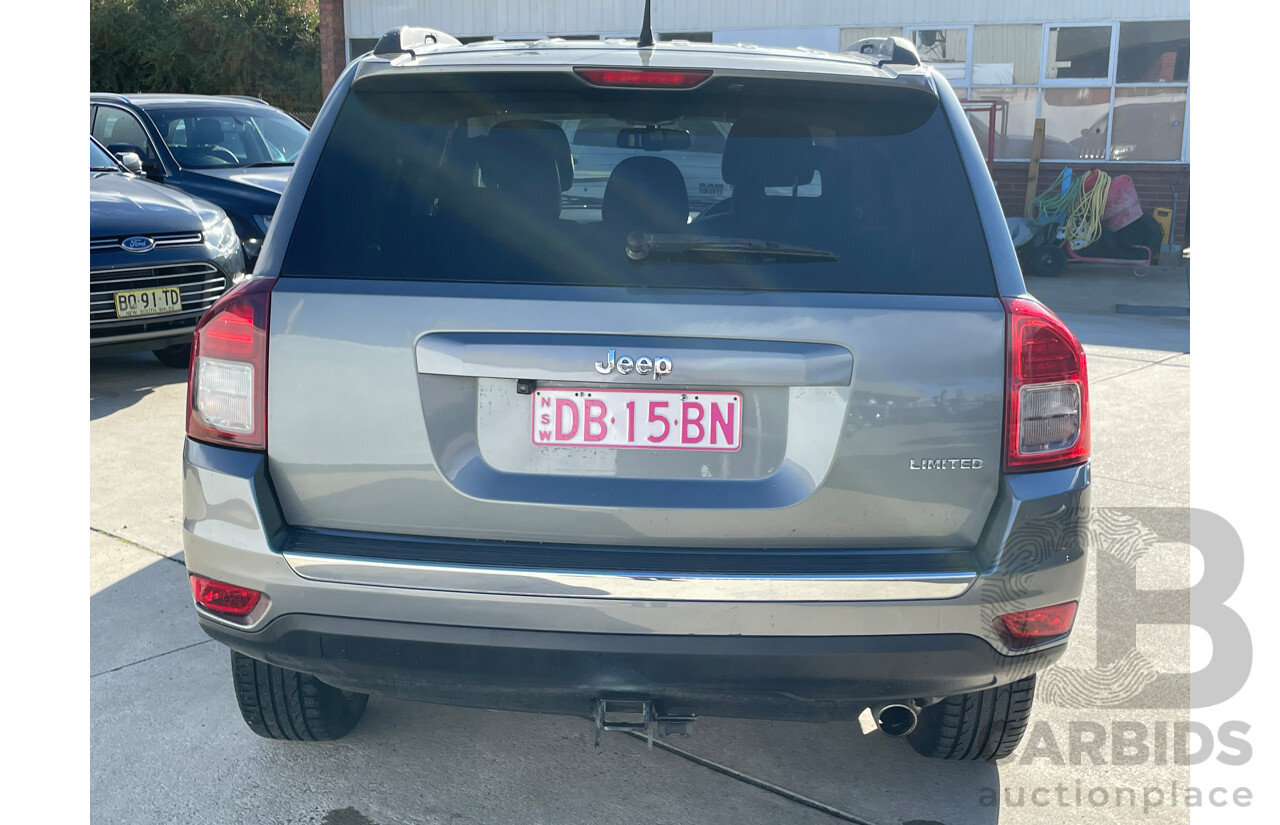 2/2013 Jeep Compass Limited (4x4) MK MY12 4d Wagon Grey 2.4L