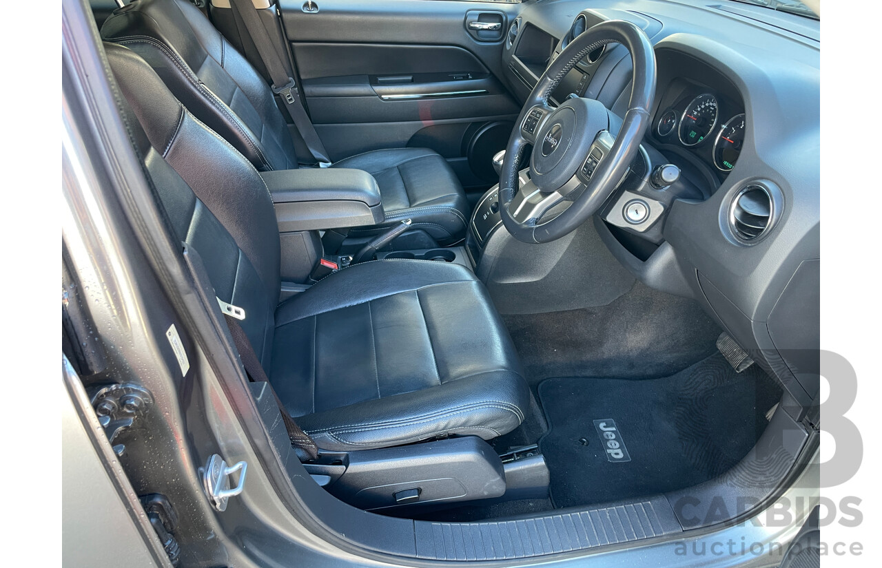 2/2013 Jeep Compass Limited (4x4) MK MY12 4d Wagon Grey 2.4L