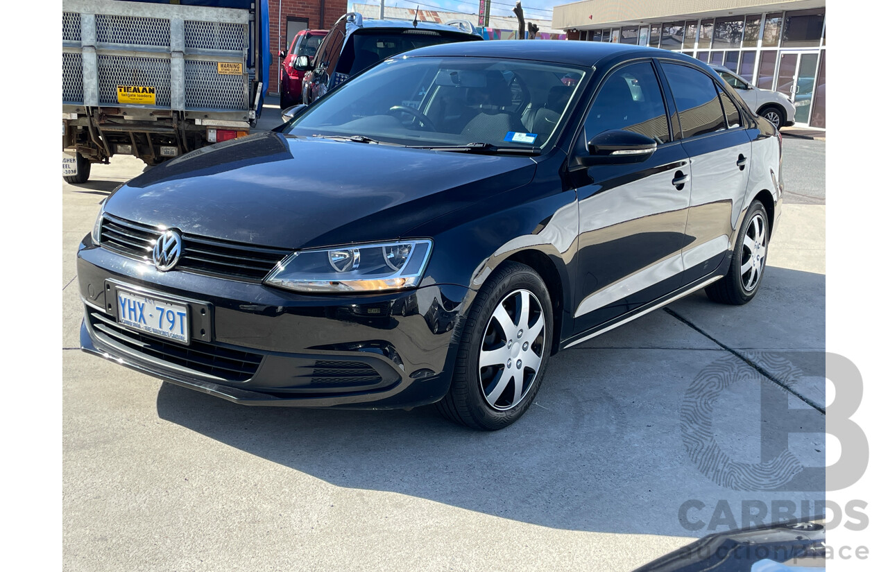 11/2011 Volkswagen Jetta 118 TSI 1KM MY12 4d Sedan Black 1.4L
