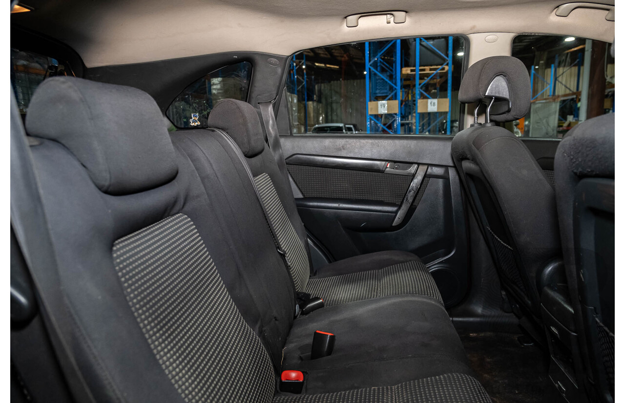 5/2010 Holden Captiva SX (4x4) CG MY10 4d Wagon Maroon V6 3.2L - 7 Seater