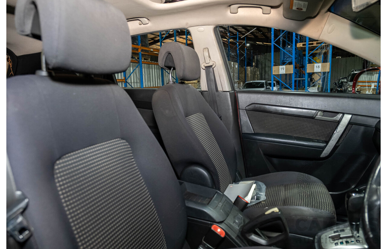 5/2010 Holden Captiva SX (4x4) CG MY10 4d Wagon Maroon V6 3.2L - 7 Seater