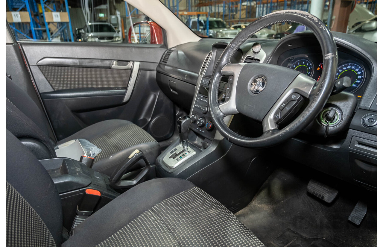 5/2010 Holden Captiva SX (4x4) CG MY10 4d Wagon Maroon V6 3.2L - 7 Seater