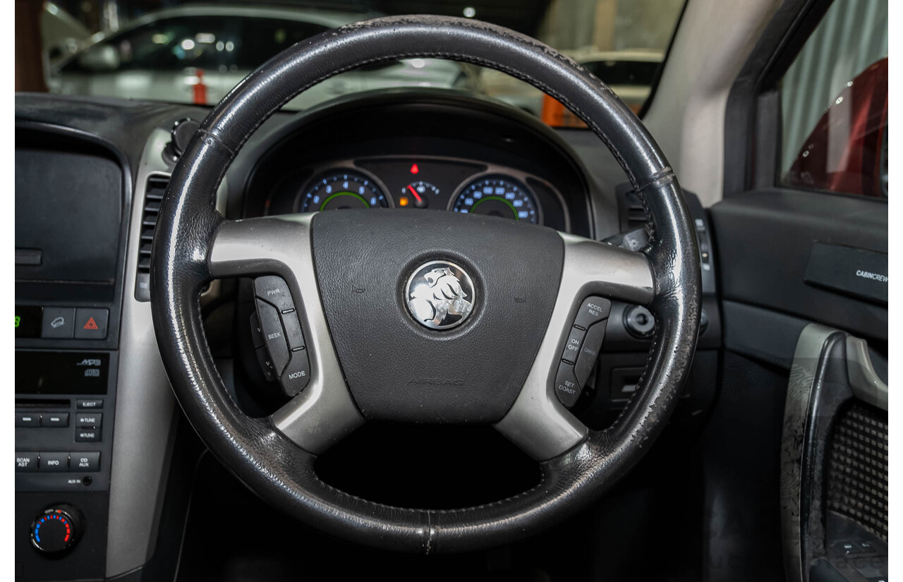 5/2010 Holden Captiva SX (4x4) CG MY10 4d Wagon Maroon V6 3.2L - 7 Seater