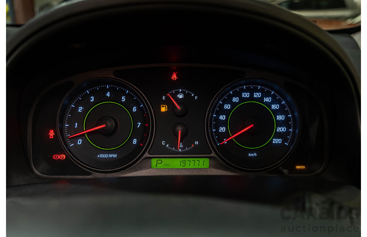 5/2010 Holden Captiva SX (4x4) CG MY10 4d Wagon Maroon V6 3.2L - 7 Seater