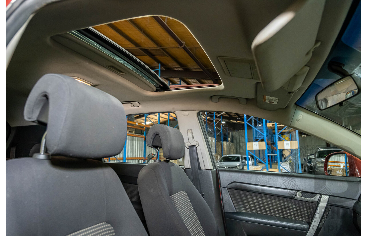 5/2010 Holden Captiva SX (4x4) CG MY10 4d Wagon Maroon V6 3.2L - 7 Seater