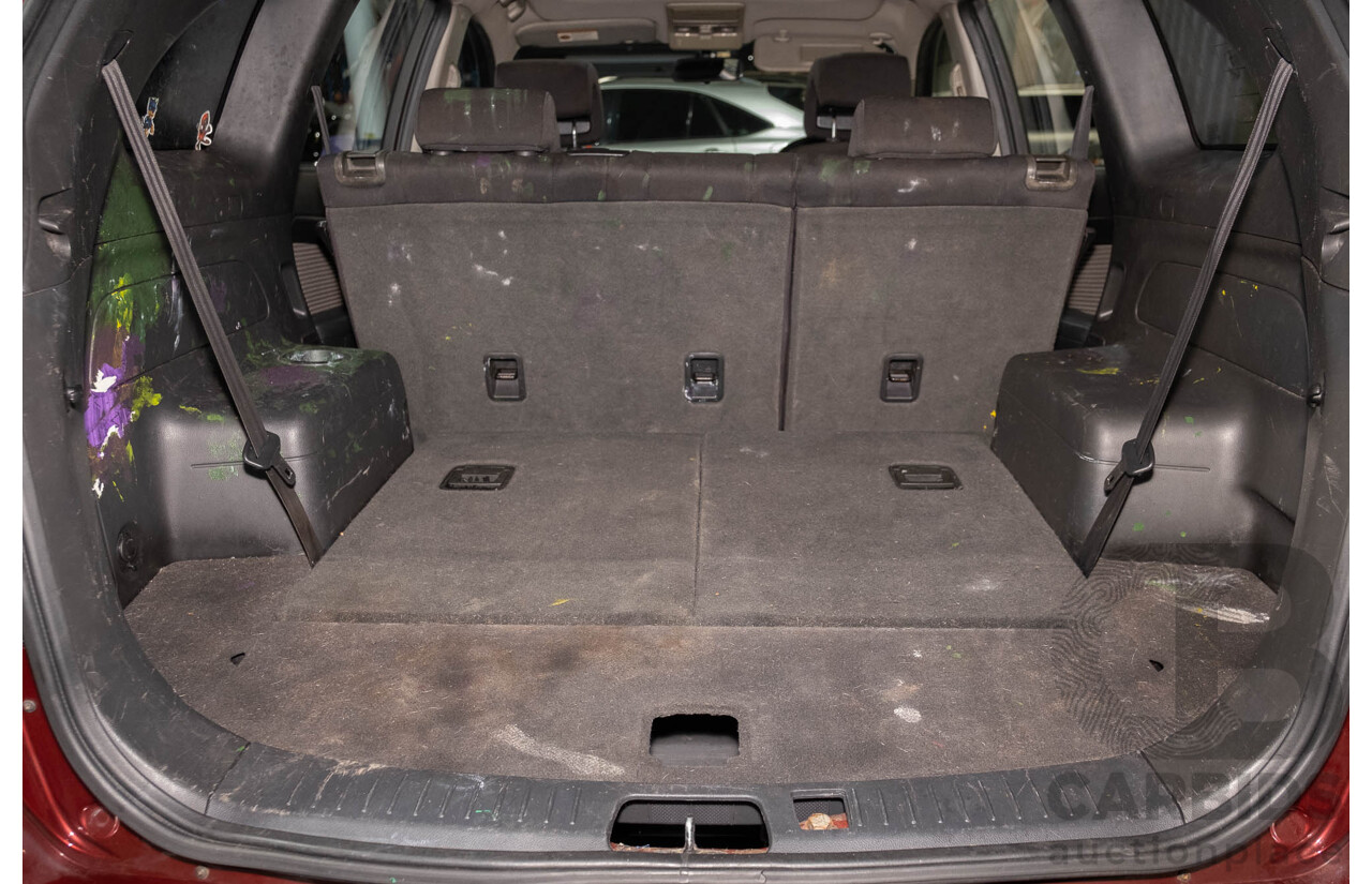 5/2010 Holden Captiva SX (4x4) CG MY10 4d Wagon Maroon V6 3.2L - 7 Seater