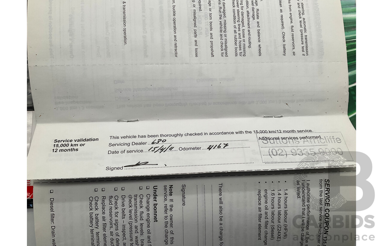 5/2010 Holden Captiva SX (4x4) CG MY10 4d Wagon Maroon V6 3.2L - 7 Seater