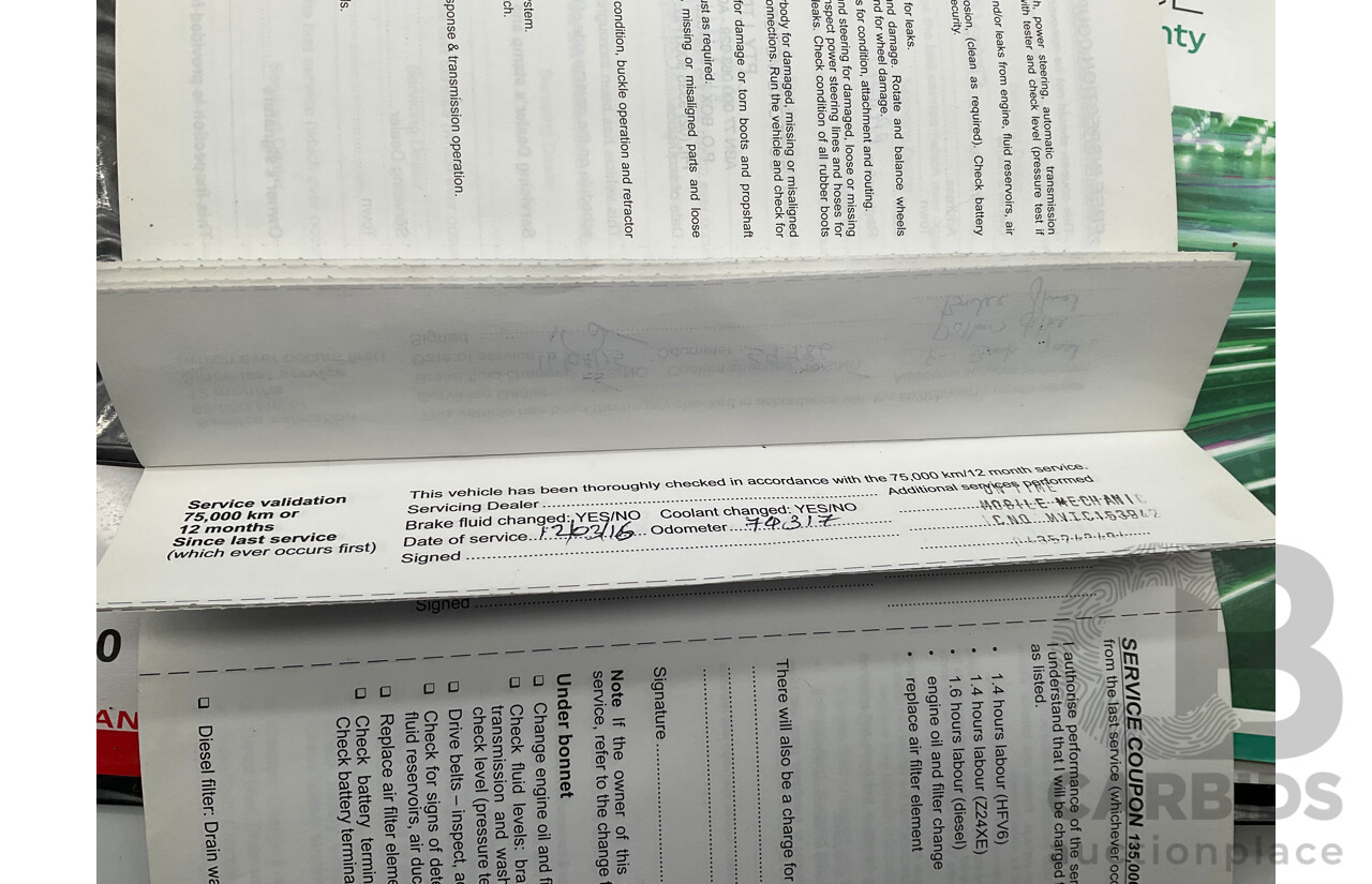 5/2010 Holden Captiva SX (4x4) CG MY10 4d Wagon Maroon V6 3.2L - 7 Seater