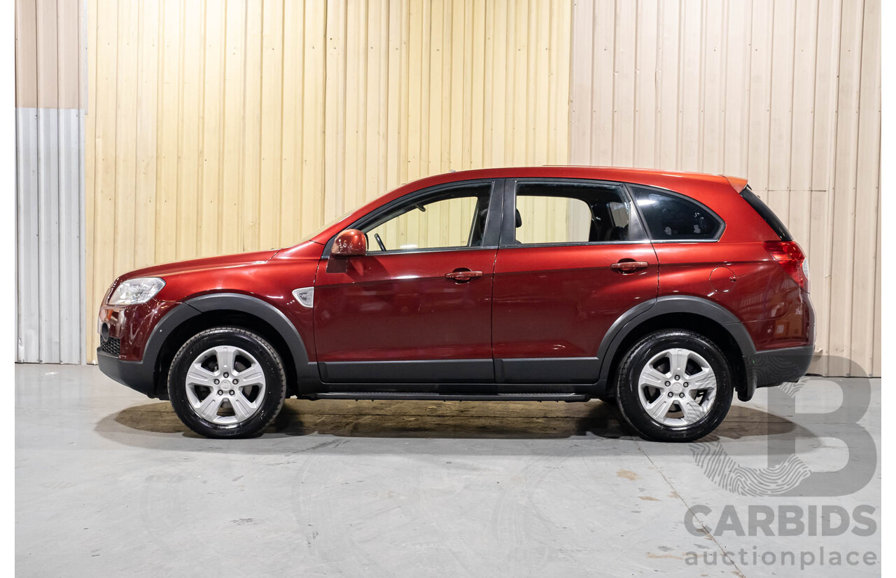 5/2010 Holden Captiva SX (4x4) CG MY10 4d Wagon Maroon V6 3.2L - 7 Seater