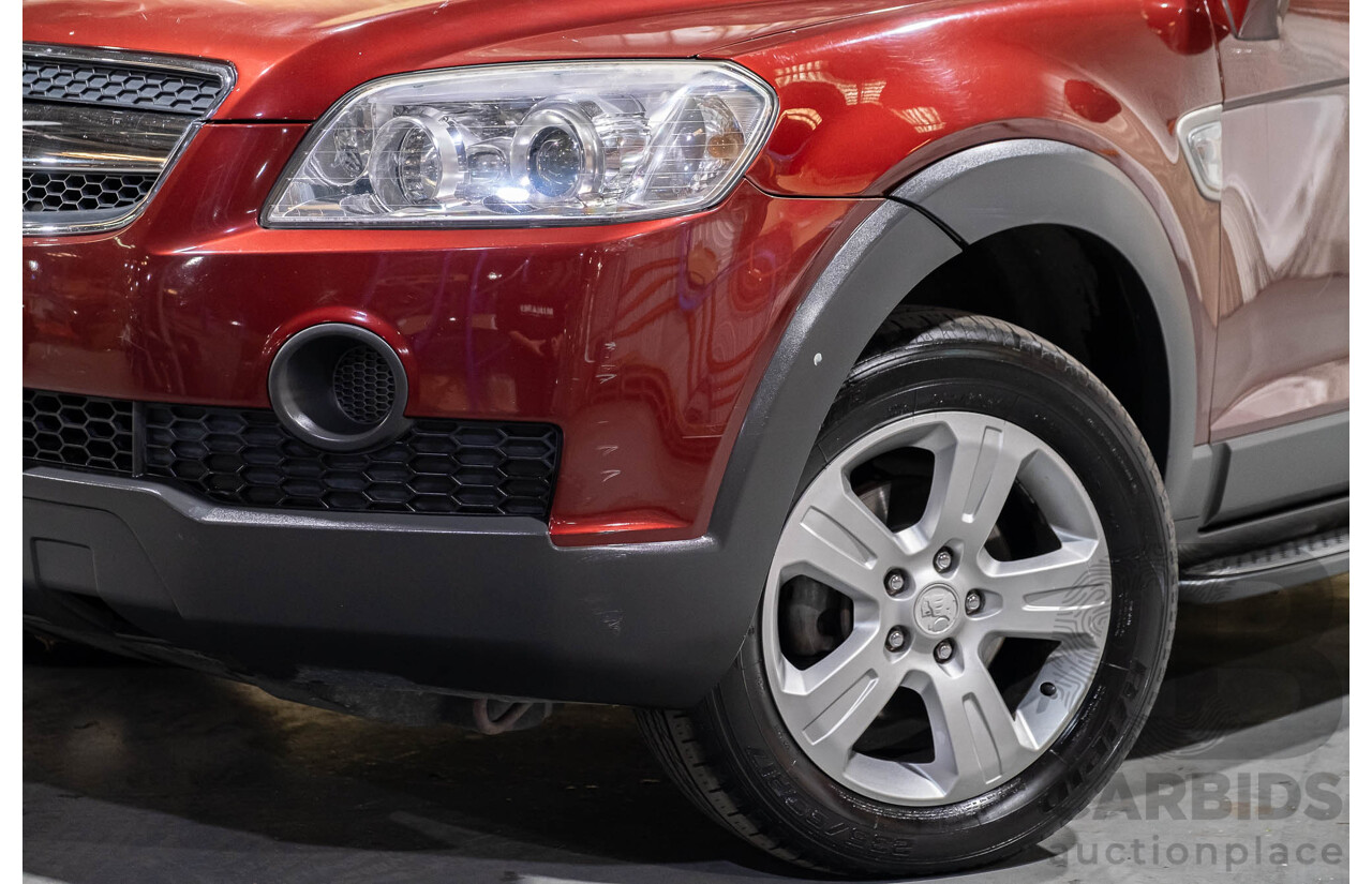 5/2010 Holden Captiva SX (4x4) CG MY10 4d Wagon Maroon V6 3.2L - 7 Seater