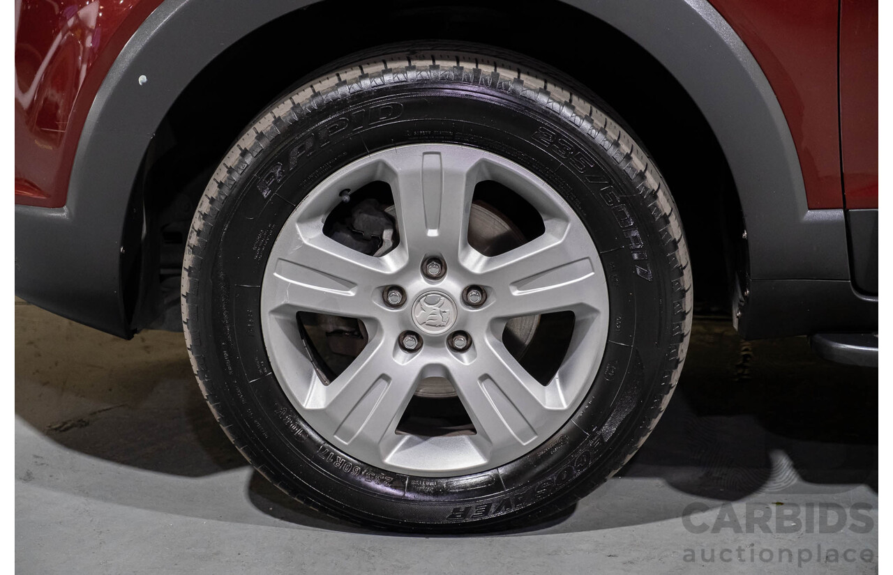 5/2010 Holden Captiva SX (4x4) CG MY10 4d Wagon Maroon V6 3.2L - 7 Seater