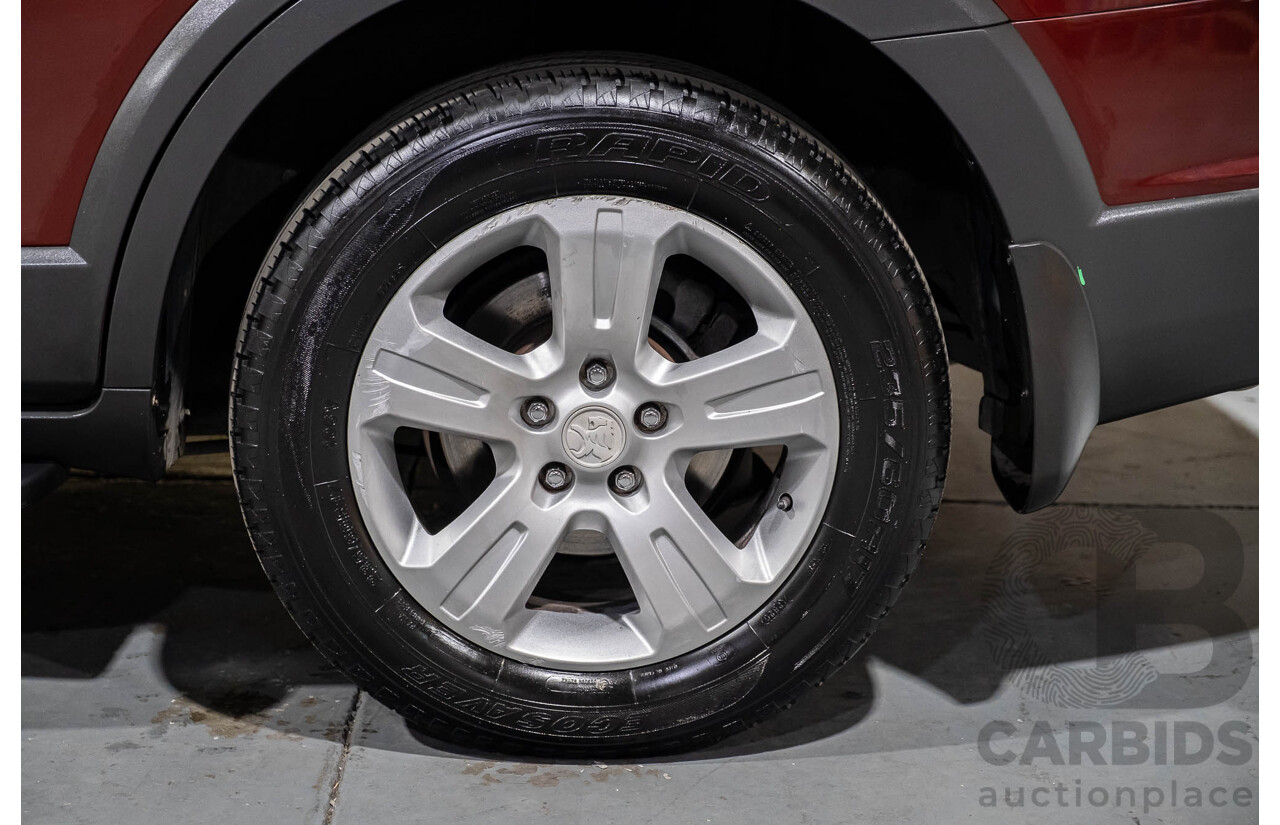 5/2010 Holden Captiva SX (4x4) CG MY10 4d Wagon Maroon V6 3.2L - 7 Seater