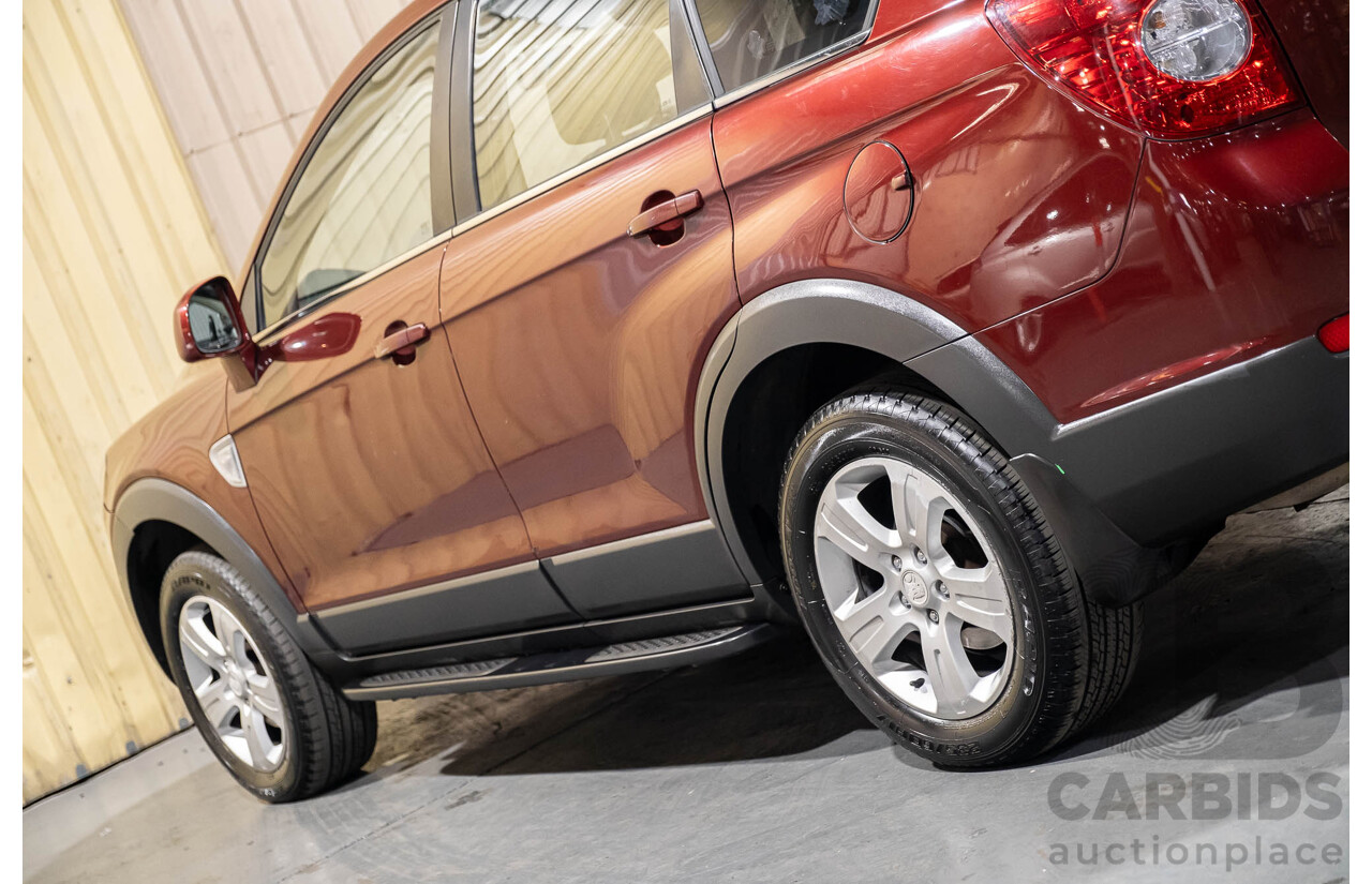 5/2010 Holden Captiva SX (4x4) CG MY10 4d Wagon Maroon V6 3.2L - 7 Seater