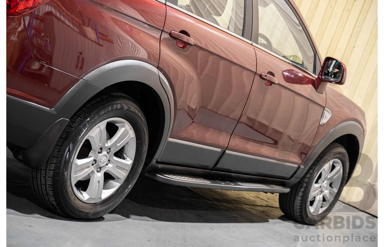 5/2010 Holden Captiva SX (4x4) CG MY10 4d Wagon Maroon V6 3.2L - 7 Seater