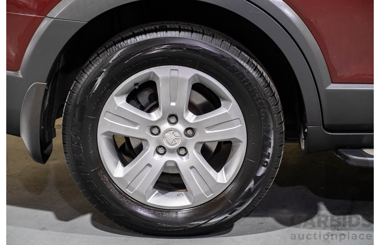 5/2010 Holden Captiva SX (4x4) CG MY10 4d Wagon Maroon V6 3.2L - 7 Seater