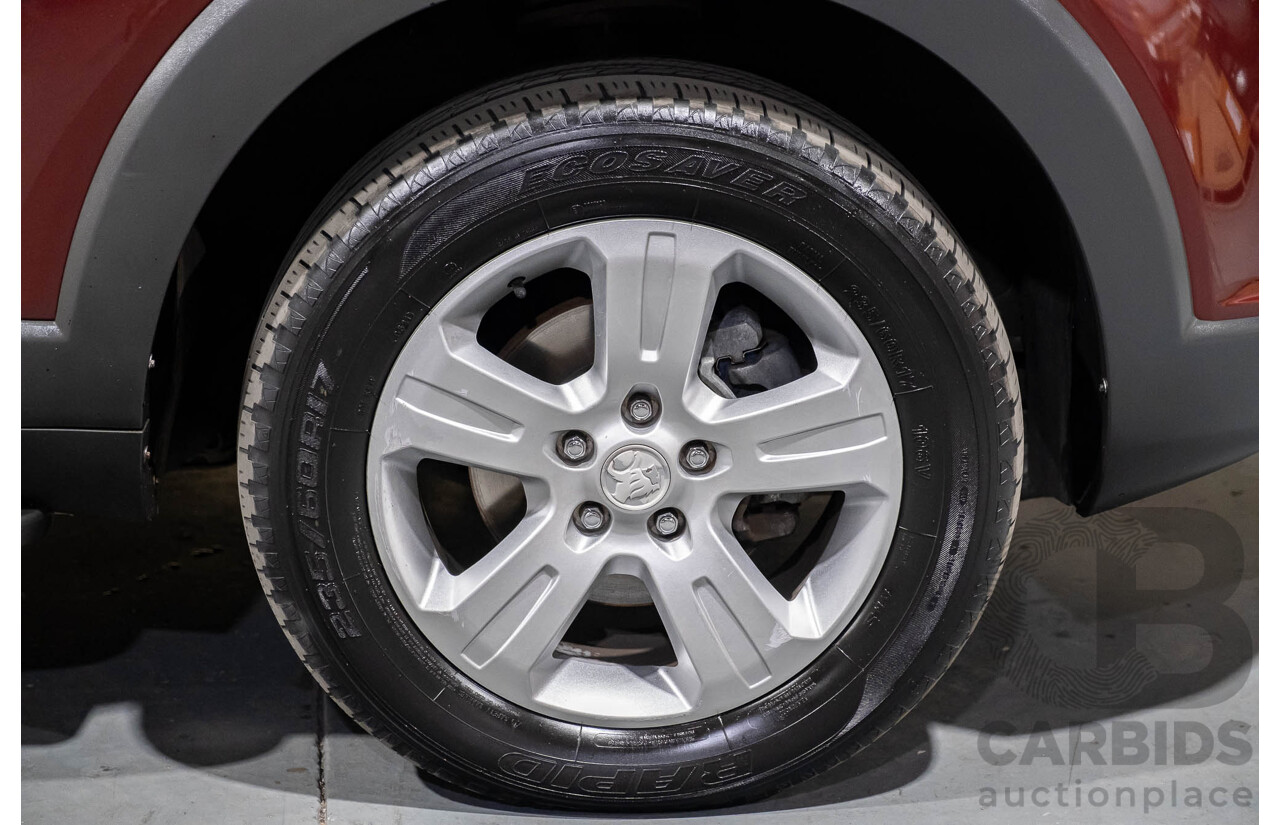 5/2010 Holden Captiva SX (4x4) CG MY10 4d Wagon Maroon V6 3.2L - 7 Seater