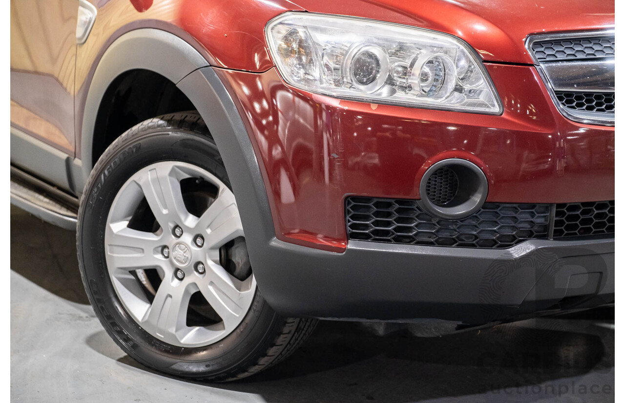5/2010 Holden Captiva SX (4x4) CG MY10 4d Wagon Maroon V6 3.2L - 7 Seater