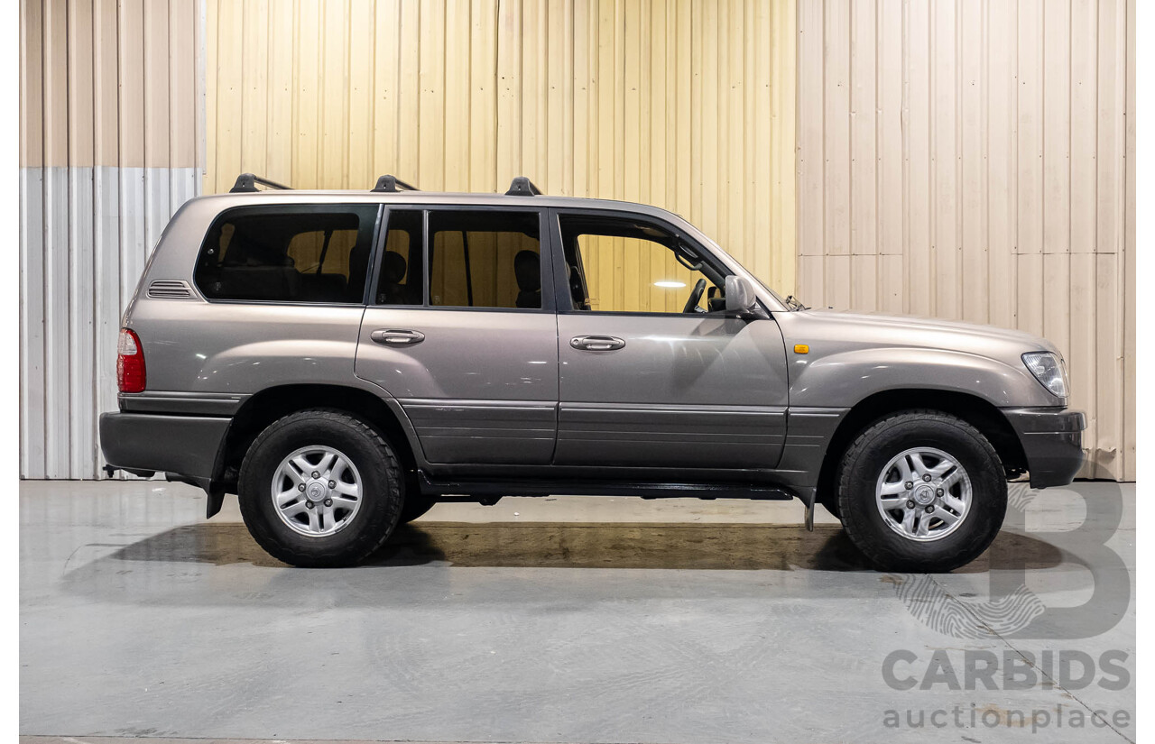 7/1998 Lexus LX470 (4x4) UZJ100R 4d Wagon Metallic Beige V8 4.7L - 8 Seater