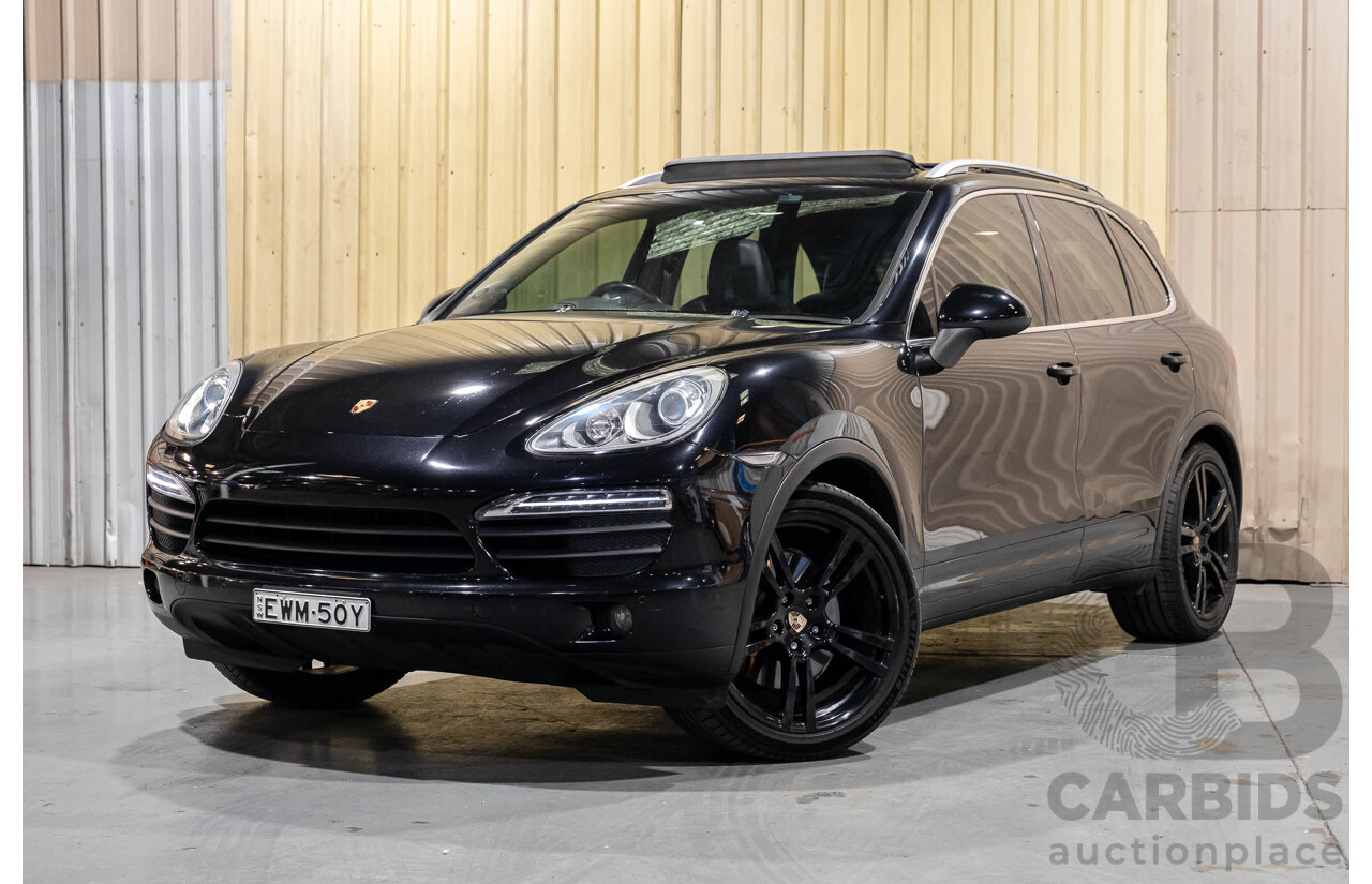 1/2011 Porsche Cayenne S 4d Wagon Metallic Black V8 4.8L