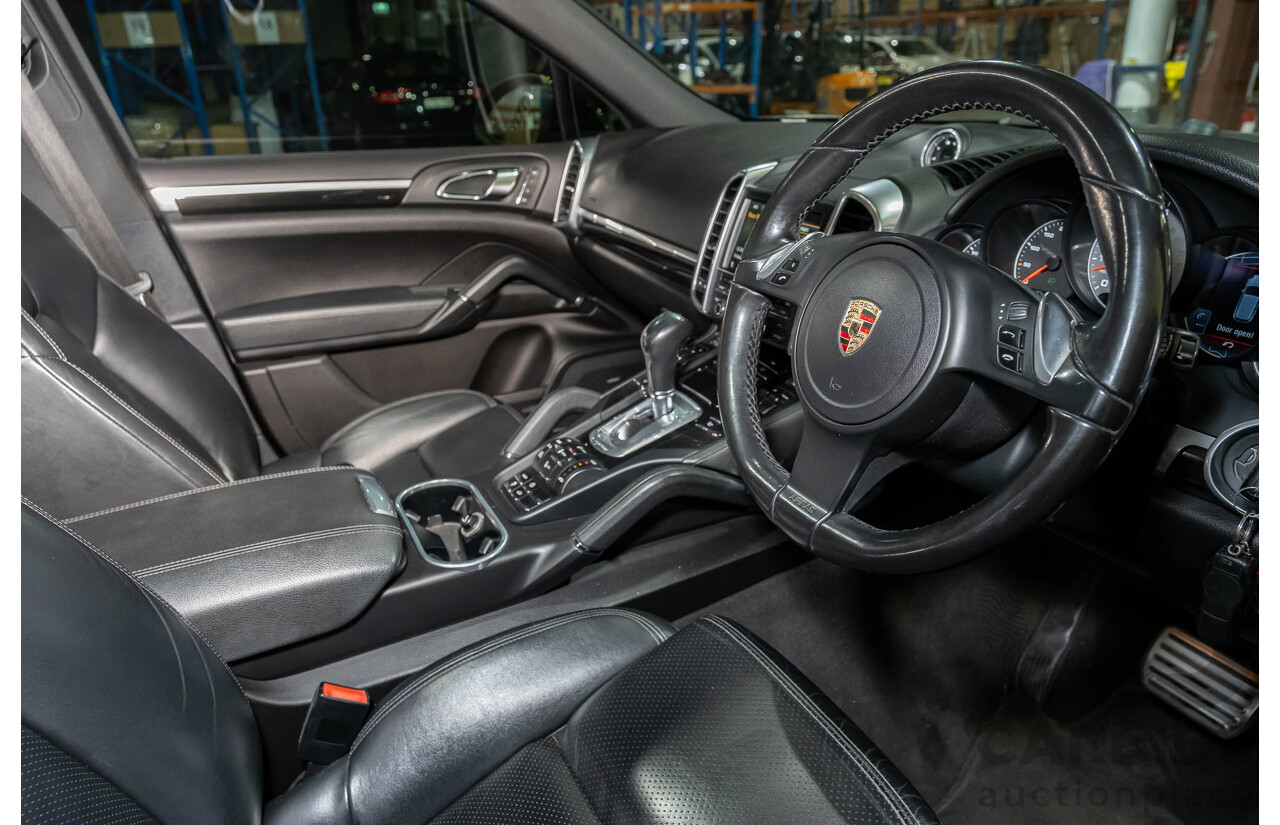 1/2011 Porsche Cayenne S 4d Wagon Metallic Black V8 4.8L
